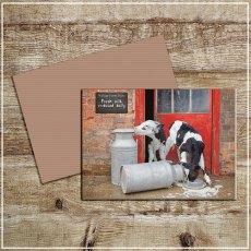 Kitchy & Co Greetings Card Double Trouble