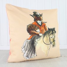 Grays Lady Fox Cushion With  40cm X 40cm