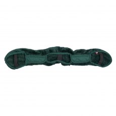 Imperial Riding Girth Cover Fur Irhgo Star Forest Green