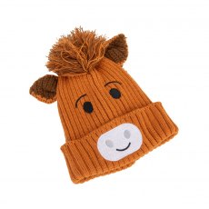 Shires Winnie & Me Festive Bobble Hat Horse Shires Winnie & Me Festive Bobble Hat Horse