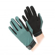 Shires Aubrion Mesh Riding Glove Black Shires Aubrion Mesh Riding Glove Black