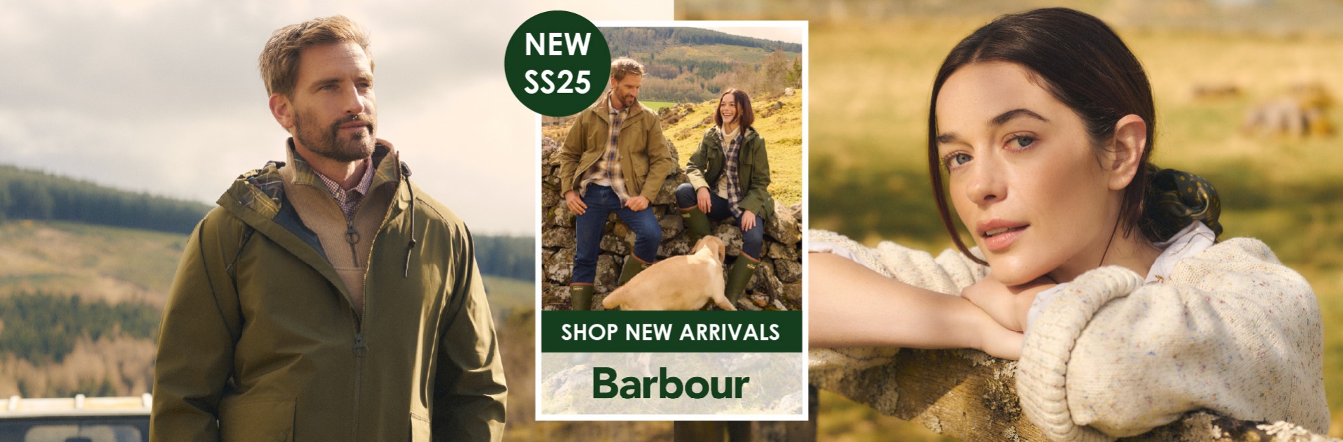 BARBOUR SS25 HAS LANDED