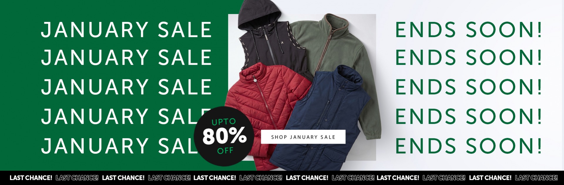 January Sale: Ending Soon!