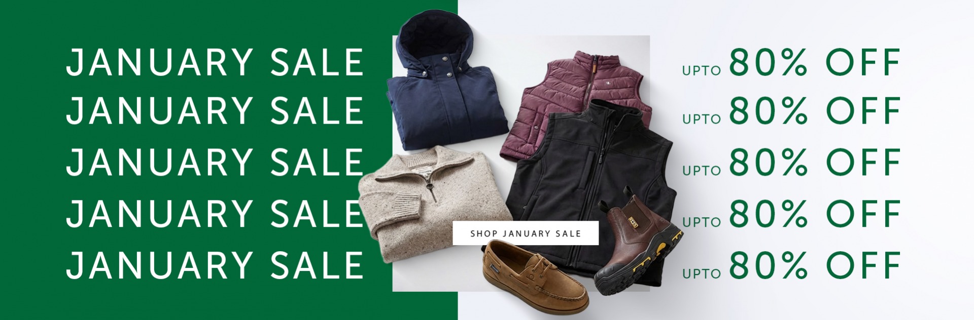 Our January Sale is NOW live!