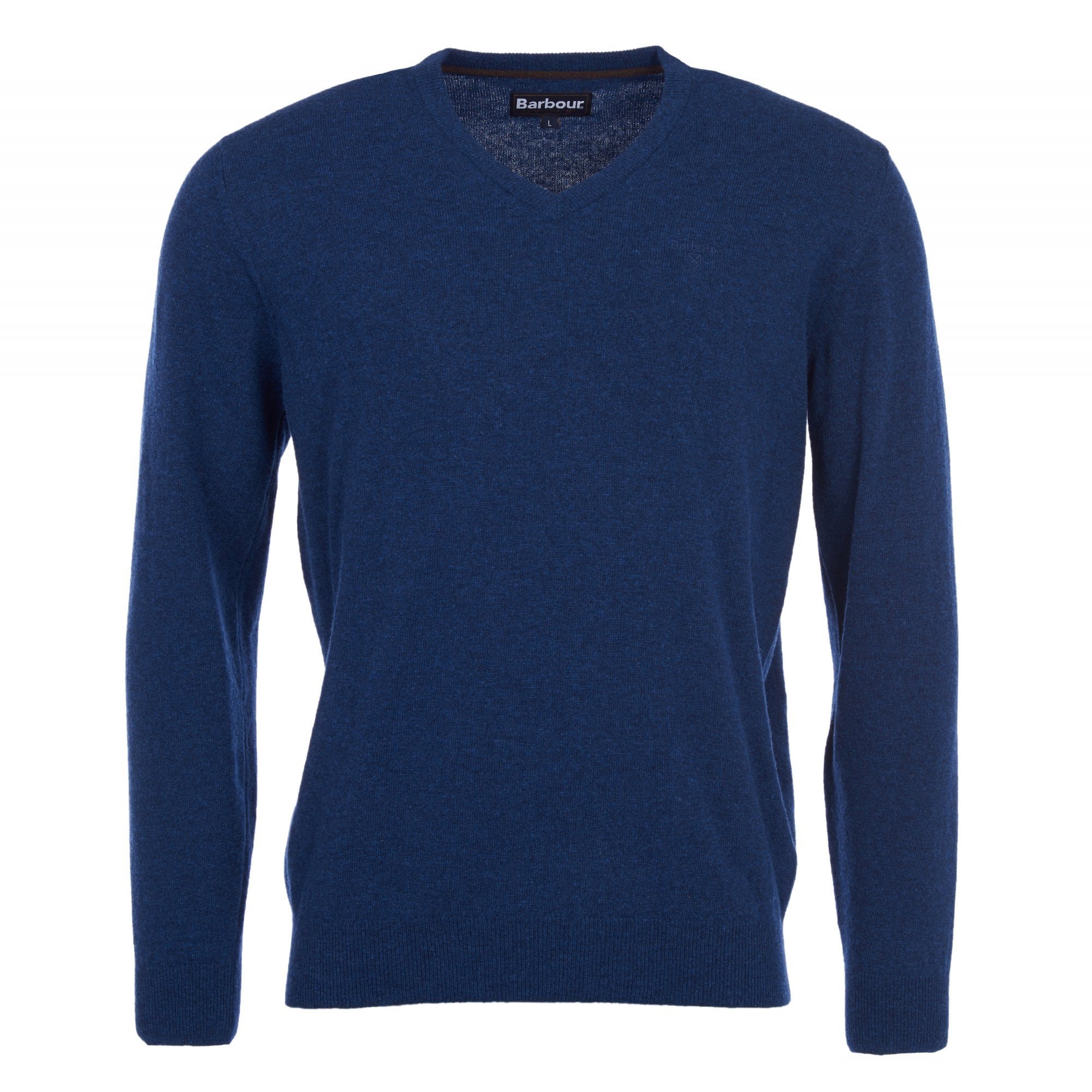 Barbour Lambswool Jumper V Neck - Robinsons Equestrian