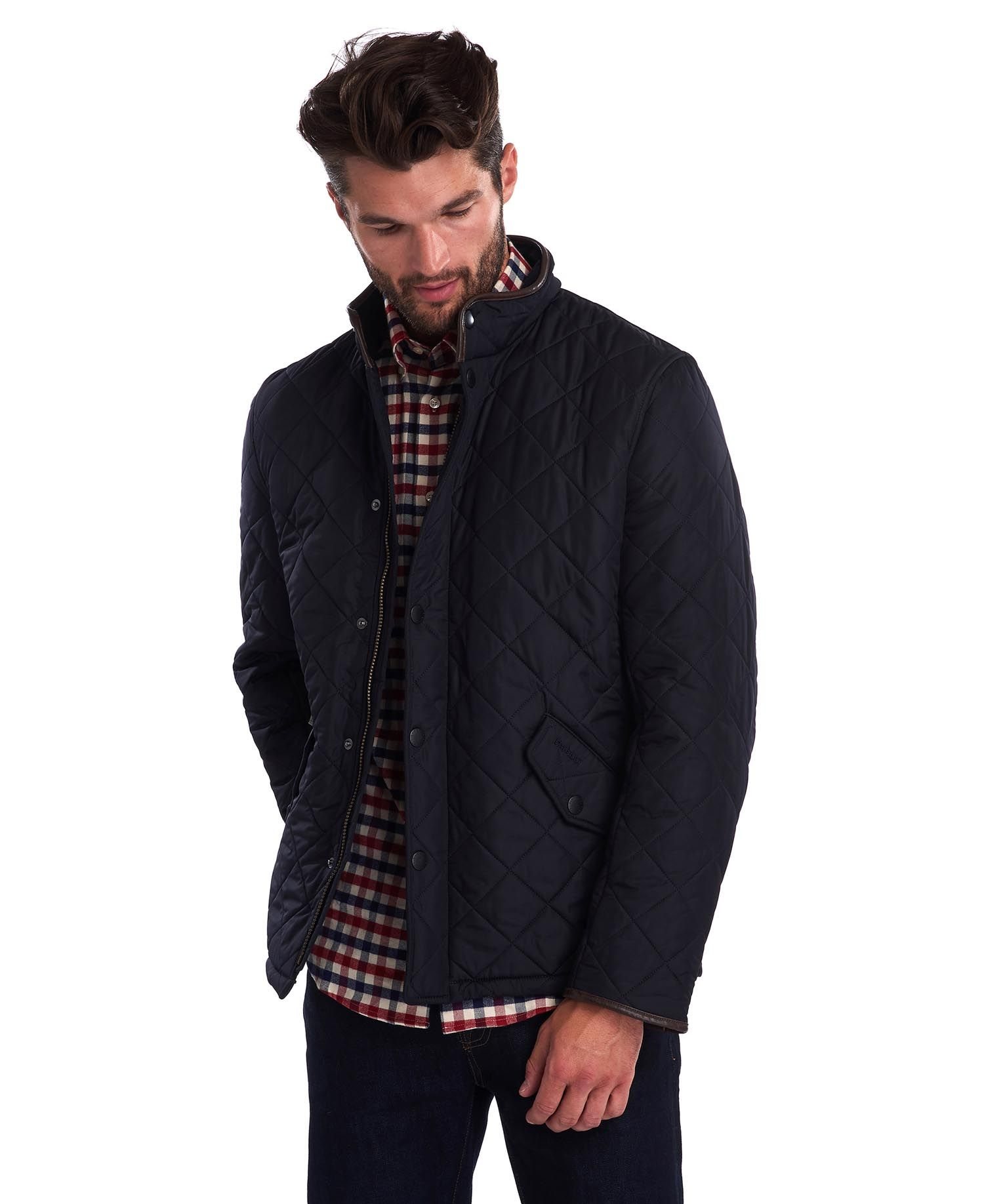 BARBOUR POWELL QUILT JACKET MENS - Robinsons Equestrian
