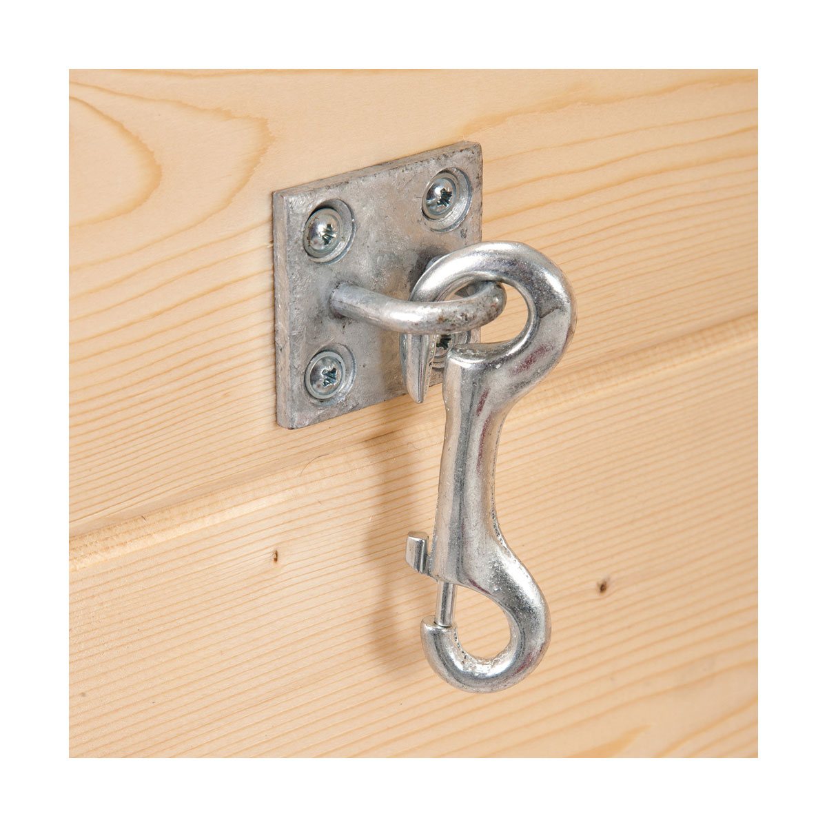 Spring Or Snap Hook Clip On Wall Plate Mount - Robinsons Equestrian