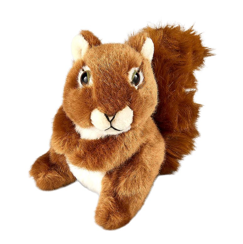 Living Nature Medium Squirrel Soft Toy - 14cm - Robinsons Equestrian