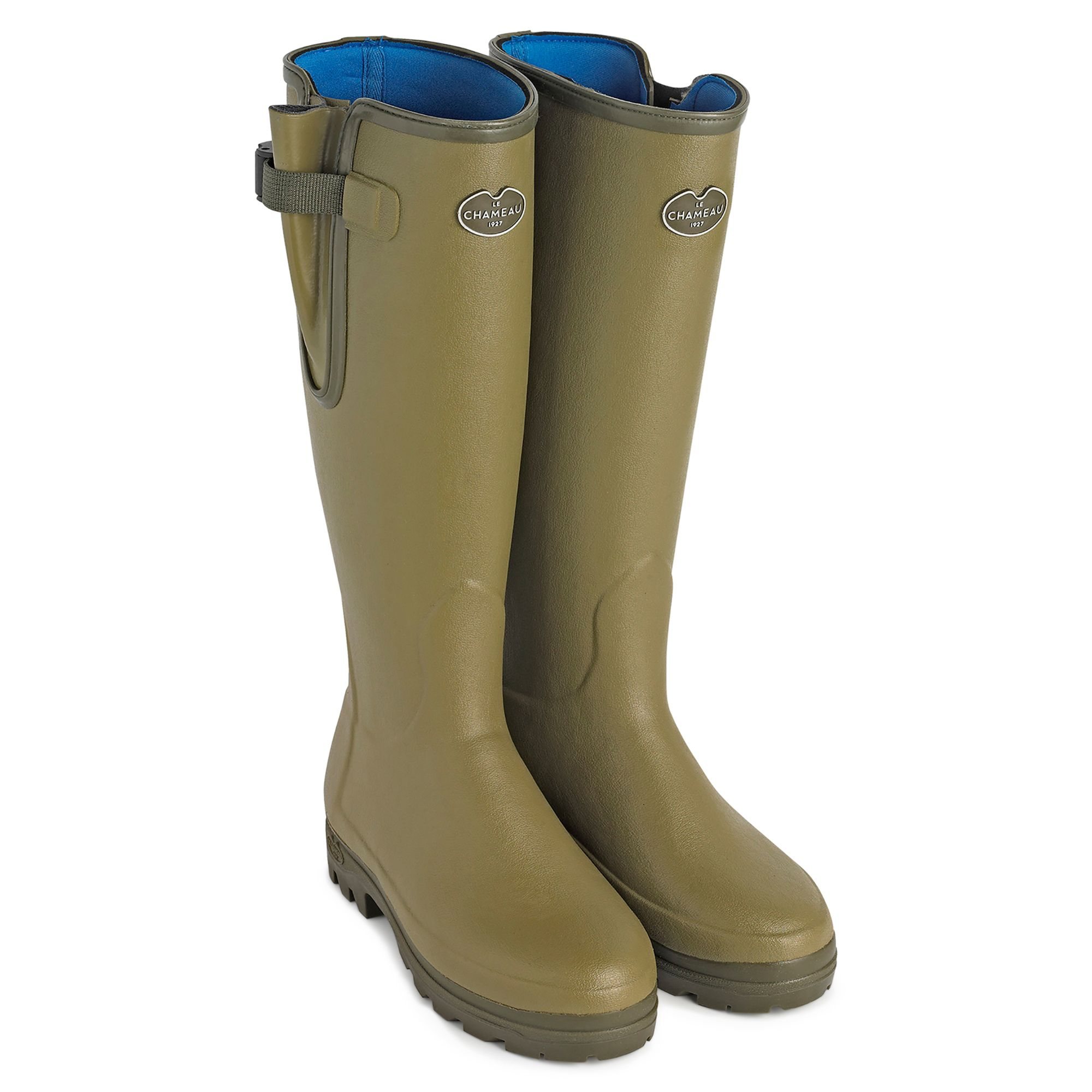 le chameau ladies zip wellies