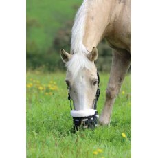 Shires Deluxe Fur Lined Nylon Grazing Muzzle