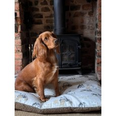 Snug & Cosy Dog Bed Lounger - Large