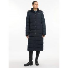 LeMieux Women's Harper Longline Black Puffer Coat