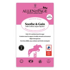 Allen & Page Soothe & Gain - 15kg