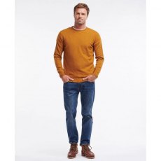 Barbour Men's Essential Lambswool Crew Neck Sweater