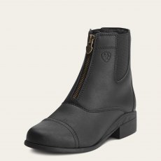 Ariat Kids' Black Scout Zip Paddock Boots