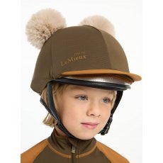 LeMieux Mini Double Pom Hat Silk