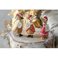 DCUK Traditional Christmas Dinky Duck - 11cm