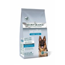 Arden Grange Puppy/Junior Sensitive Ocean White Fish & Potato - 12kg