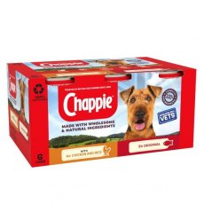 Chappie Favourites Mixed Tins - 6 x 412g