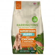 Harringtons Puppy Grain Free Superfoods Chicken & Veg - 10kg