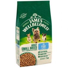 James Wellbeloved Adult Small Breed Fish & Rice - 7.5kg