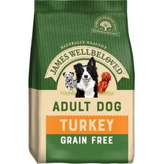 James Wellbeloved Grain Free Turkey Dog Food - 10kg