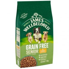 James Wellbeloved Senior Grain Free Turkey & Vegetable - 10kg