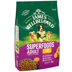 James Wellbeloved Superfoods Adult Lamb with Sweet Potato & Chia - 10kg