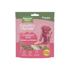 Natures Menu Chicken with Venison for Puppies Super Food Bites - 70g