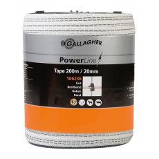 Gallagher Poly Tape 20mm 200m