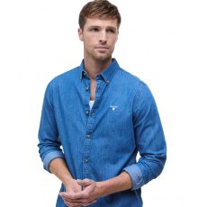 Barbour Men's Chambray Crest Tailored Fit Shirt