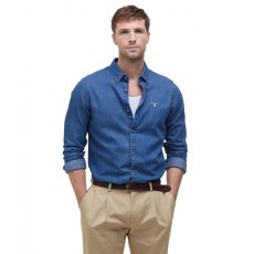 Barbour Men's Chambray Crest Tailored Fit Shirt