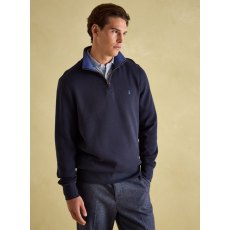 Joules Men's Navy Quarter Zip Sweatshirt