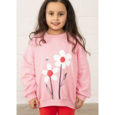 Lighthouse Flora Girls' Sweatshirt