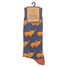 Bartleby Men's Funky Bamboo Socks