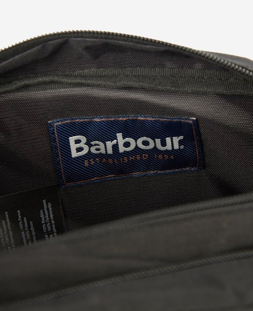 Barbour Black Double Zip Washbag Robinsons Equestrian