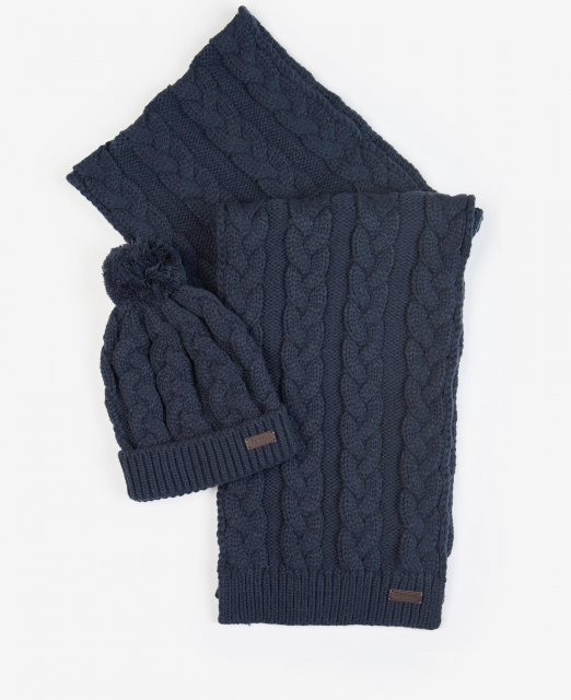 Barbour Barbour Highgate Beanie Scarf Set