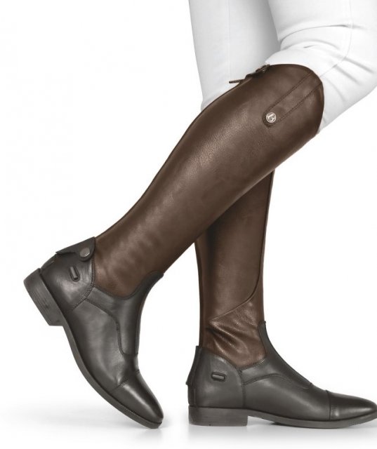 Brogini leather riding clearance boots