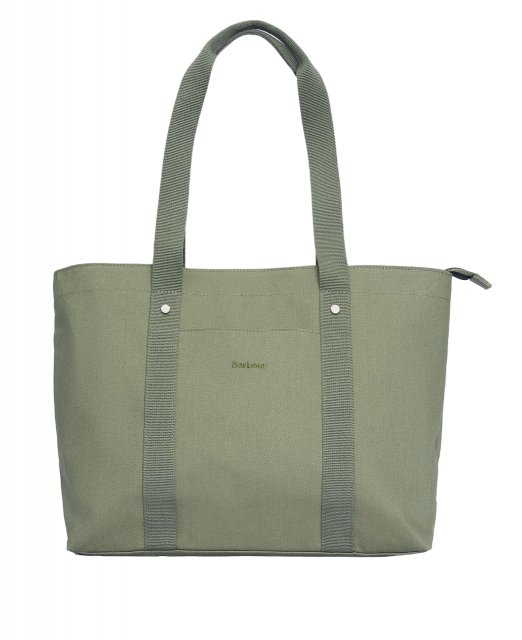 Barbour tote bag olive online