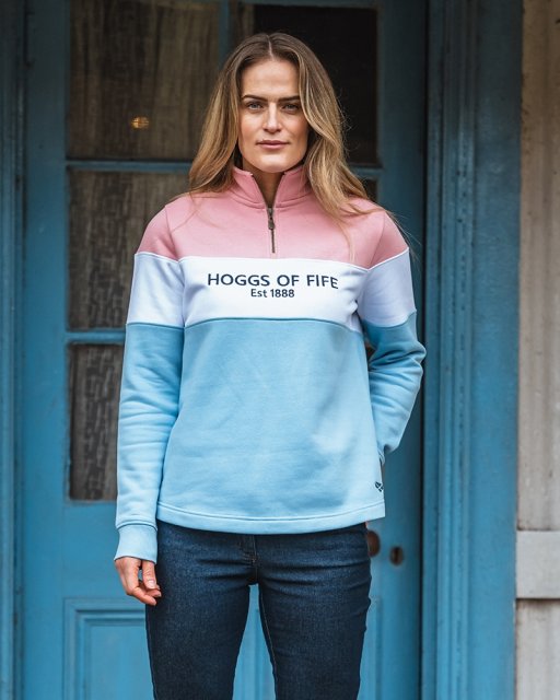 Hoggs Hoggs Dumfries 1888 Ladies' 1/4 Zip Sweatshirt