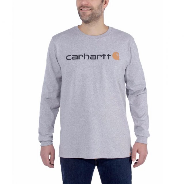 Carhartt Carhartt Men's Emea Core Logo Long Sleeve T-Shirt