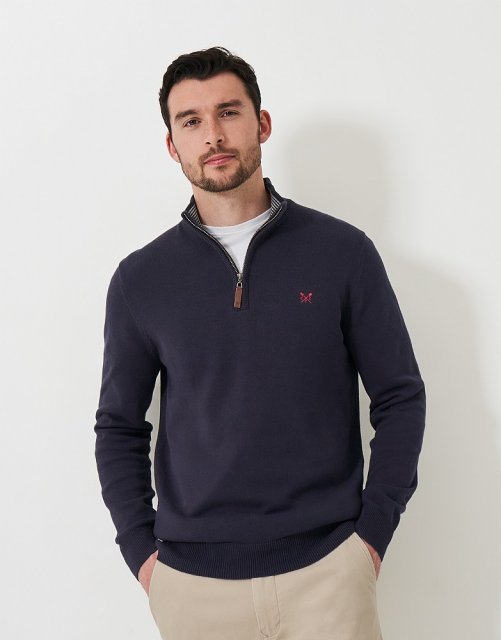 Crew zip jumper best sale