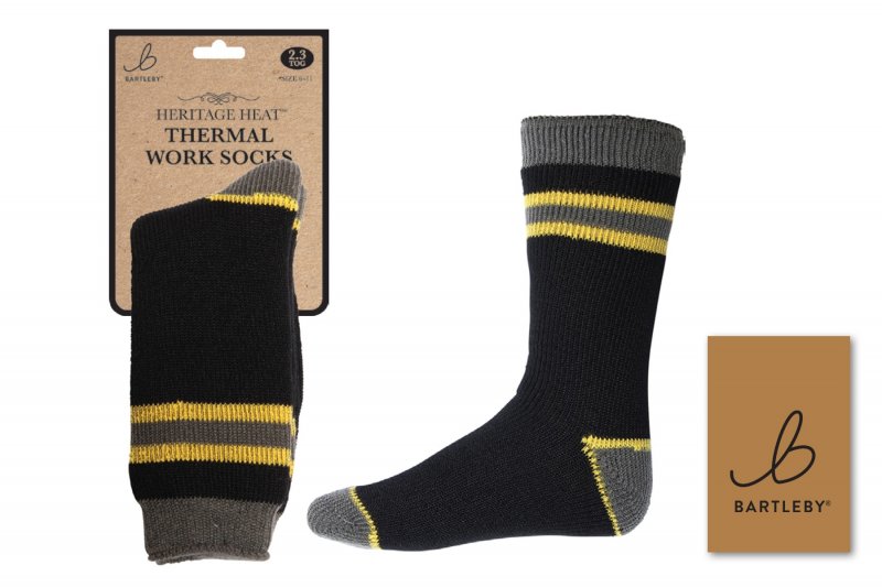 Bartleby Bartleby Men's Heritage Heat Work Socks