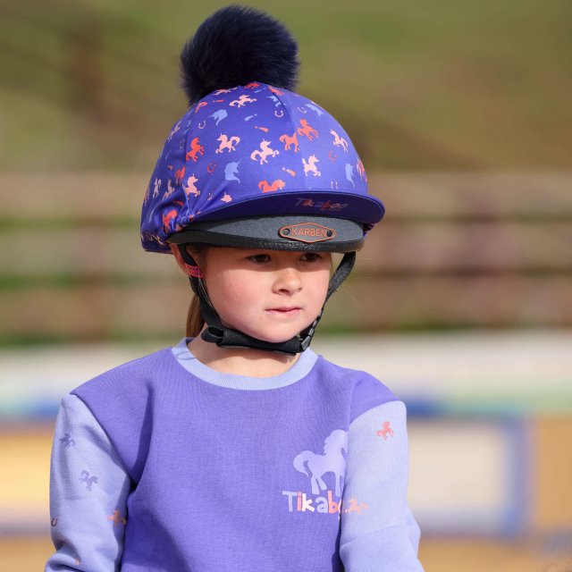 Shires Equestrian Tikaboo Hat Covers