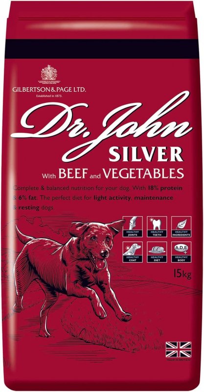 Dr John Dr John Silver With Beef - 15kg