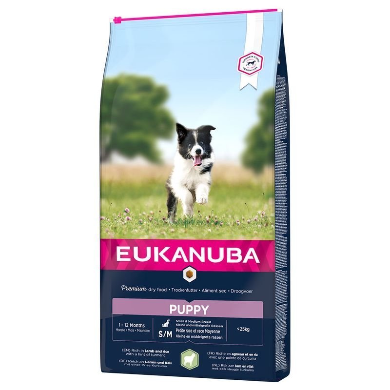 Eukanuba Eukanuba Puppy Small/Medium Breed Lamb - 12kg