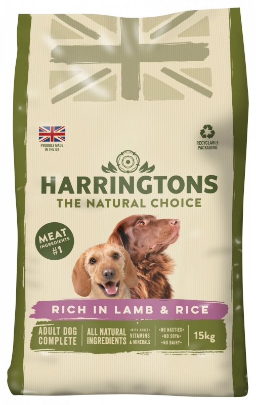 Harringtons Harringtons Lamb & Rice Dog Food - 15kg