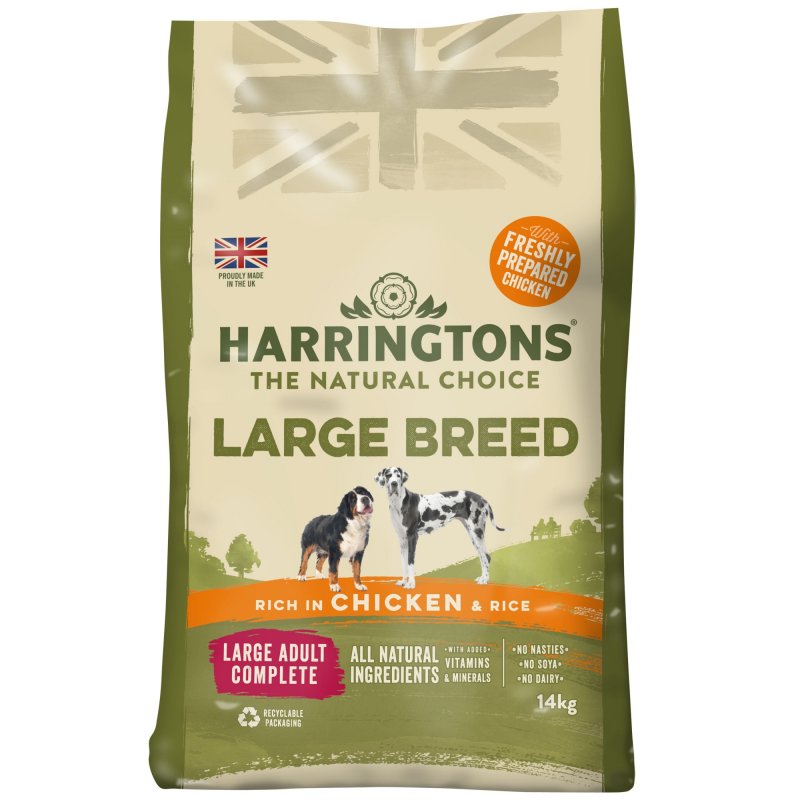 Harringtons Harringtons Large Breed rich in Chicken & Rice - 14kg