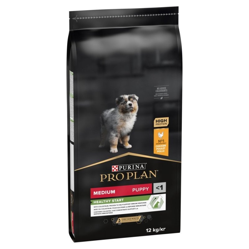 Purina Pro Plan Puppy Medium Healthy Start with Chicken - 12kg