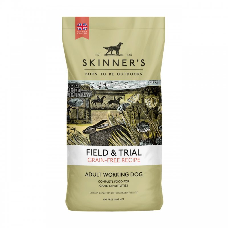 Skinners Skinners Field & Trial Grain Free Chicken & Sweet Potato - 15kg